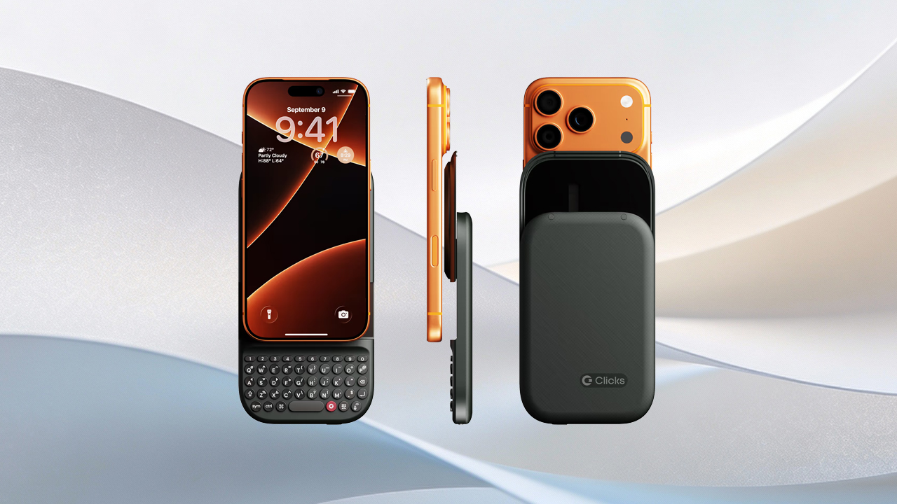 Clicks Power Keyboard: магнитный пауэрбанк с «живой» QWERTY-клавиатурой