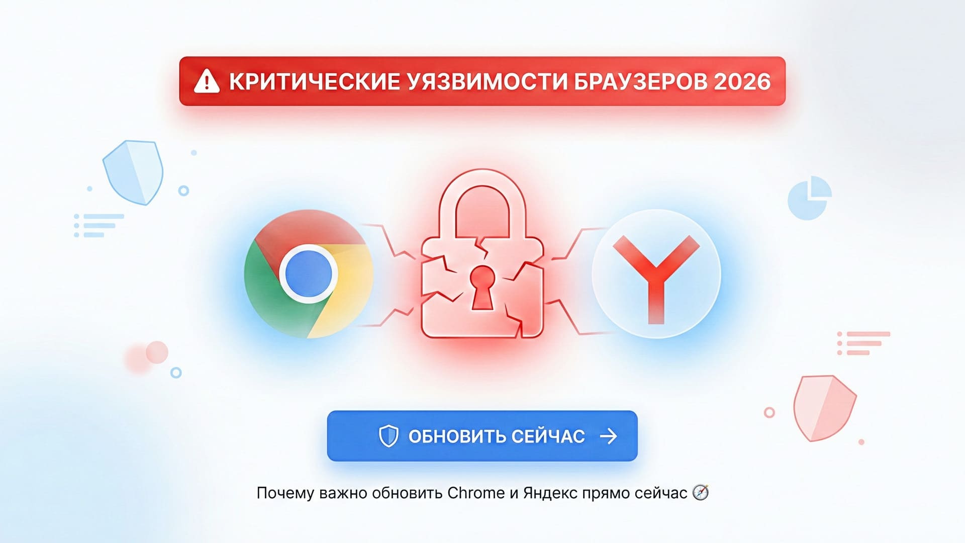 Критические уязвимости браузеров 2026: почему важно обновить Chrome и Яндекс прямо сейчас 🧭