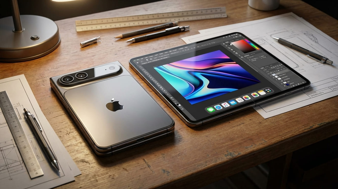 Секреты iPhone Fold: многозадачность от планшета и возвращение Touch ID